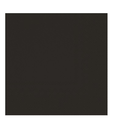 DISPLAY 12 PACKS 30 SERVILLETAS NEGRO