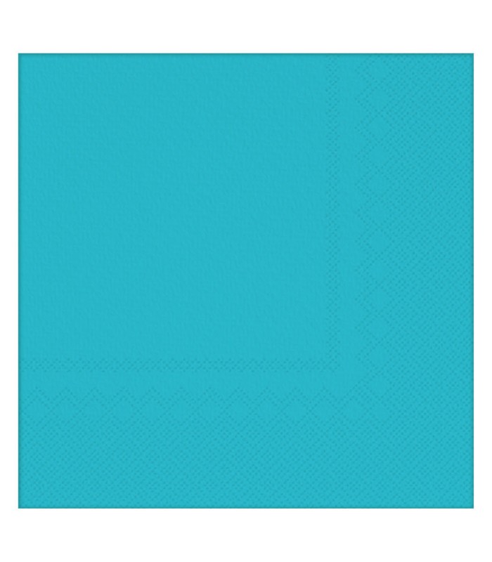 DISPLAY 12 PACKS 30 SERVILLETAS AZUL