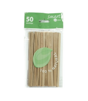 50 MEZCLADORES 14 CM. MADERA