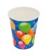 DISPLAY 12 PACKS 10 VASOS 25CL. BALLOONS