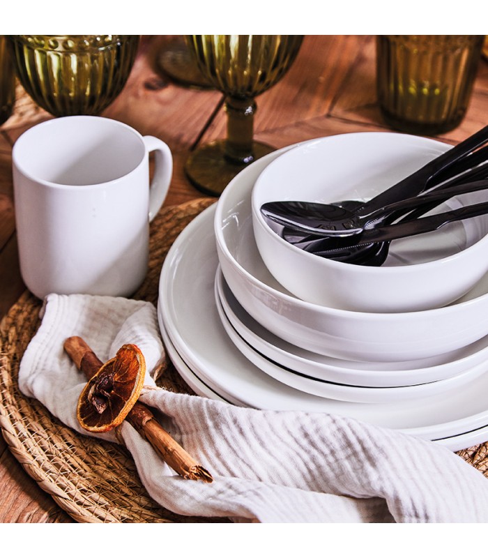 JGO.6 PLATOS LLANOS EDGE BLANCO TOGNANA