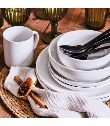 JGO.6 PLATOS LLANOS EDGE BLANCO TOGNANA