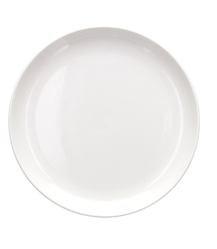 JGO.6 PLATOS POSTRE EDGE BLANCO TOGNANA