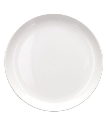 JGO.6 PLATOS POSTRE EDGE BLANCO TOGNANA