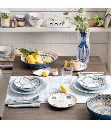 VAJILLA STONEWARE 18 PZ.METRO.CASABLANCA