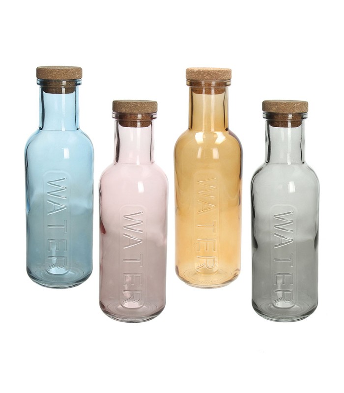 BOTELLA VIDRIO 1 L. POP TAPON CORCHO