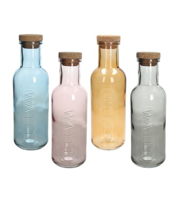 BOTELLA VIDRIO 1 L. POP TAPON CORCHO