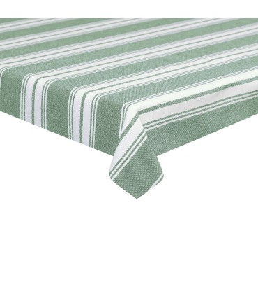 SERIE TEXTILE VERDE. MANTEL 140X240 CM.