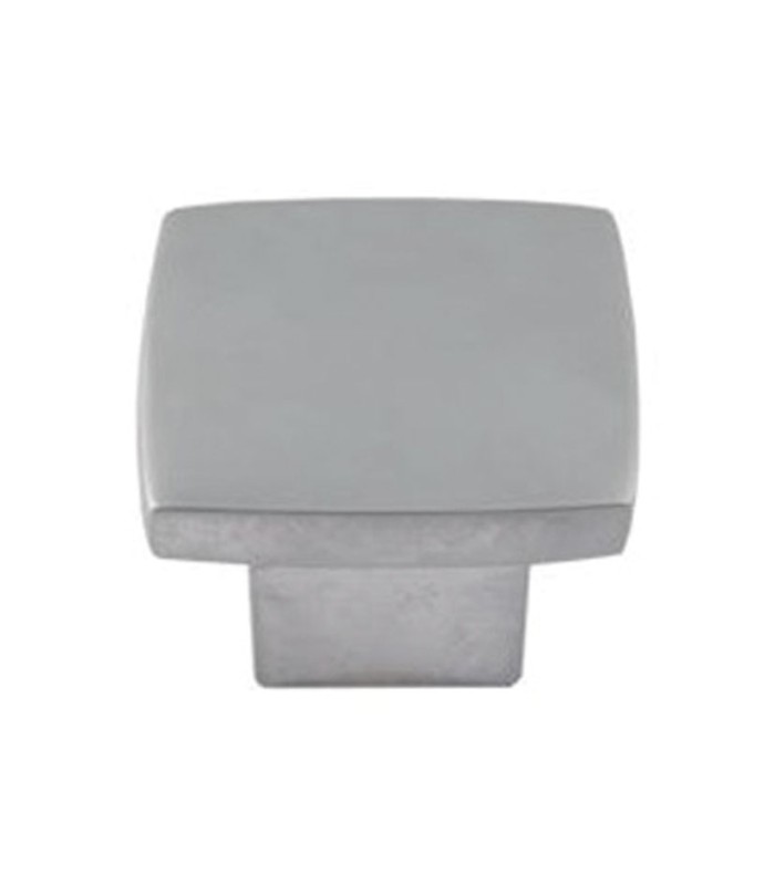 POMO ZAMAK 25x25 MM CROMO MATE