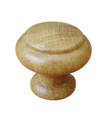 POMO MADERA DE 35 ROBLE LACA NATURAL