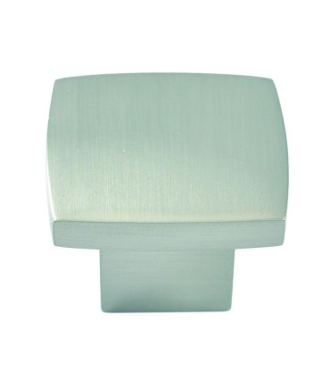 POMO 25X25 MM NIQUEL CEPILLADO