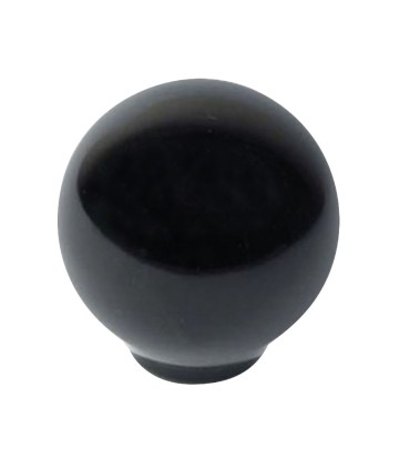 POMO BOLA ABS 29MM NEGRA