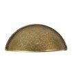 POMO CONCHA 64MM BRONCE ENVEJECIDO
