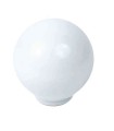 POMO BOLA ABS 29 MM BLANCO  BRILLO