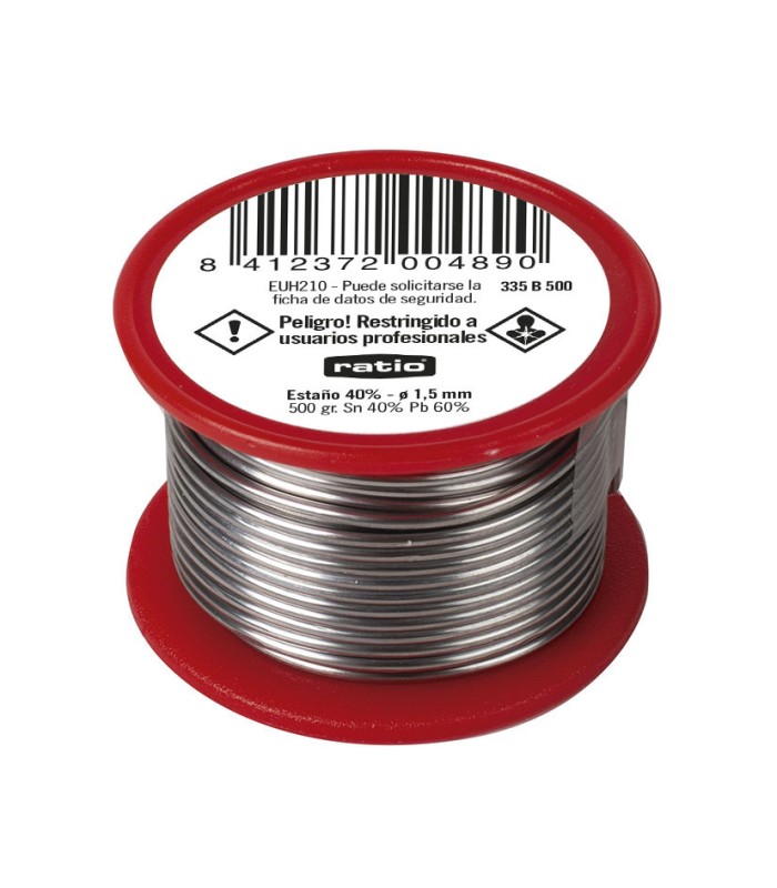 ESTAÑO 40% 1,5MM.500GR.