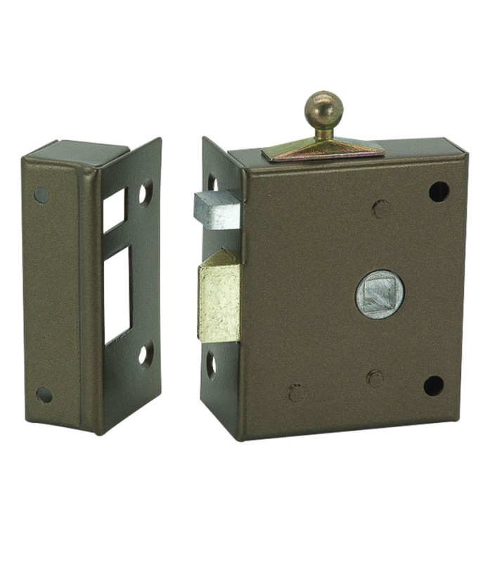 PICAPORTE SOBREPONER 236 60 mm C/CONDENA