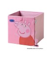 CAJA ORDENACION PEPPA BAILANDO 33X33CM.