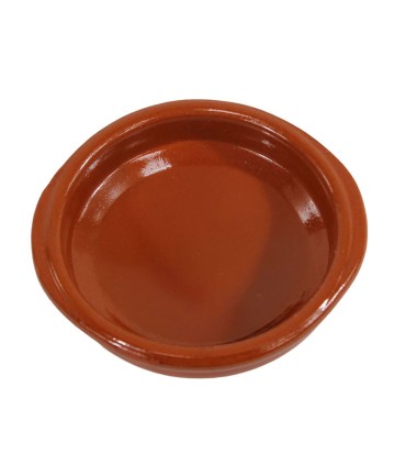 CAZUELA BARRO CLASICA C/ASAS 20 CM.