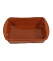 CAZUELA BARRO RECTANG.CANELONES 20X14