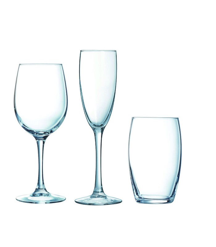 CRISTALERIA 18 PZAS. LA CAVE LUMINARC