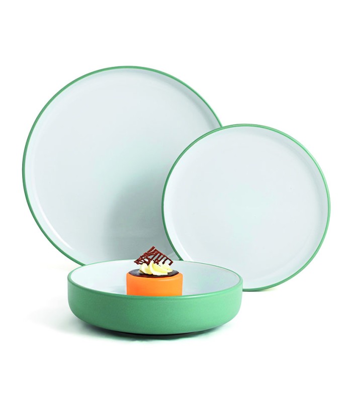 VAJILLA 12 PZAS. CERAMICA  BODO LUM