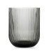VASO VIDRIO GRIS FOSIL 6 UNIDADES 28 CL.