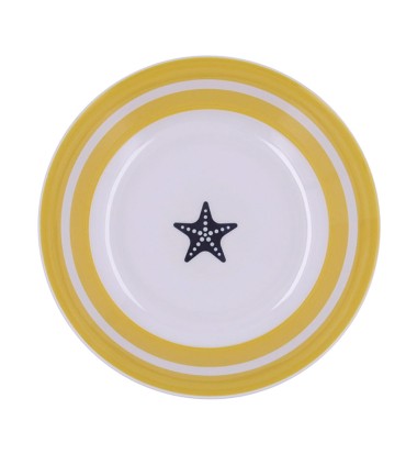 MELAMINA ATLANTIC QD. PLATO HONDO 20CM.