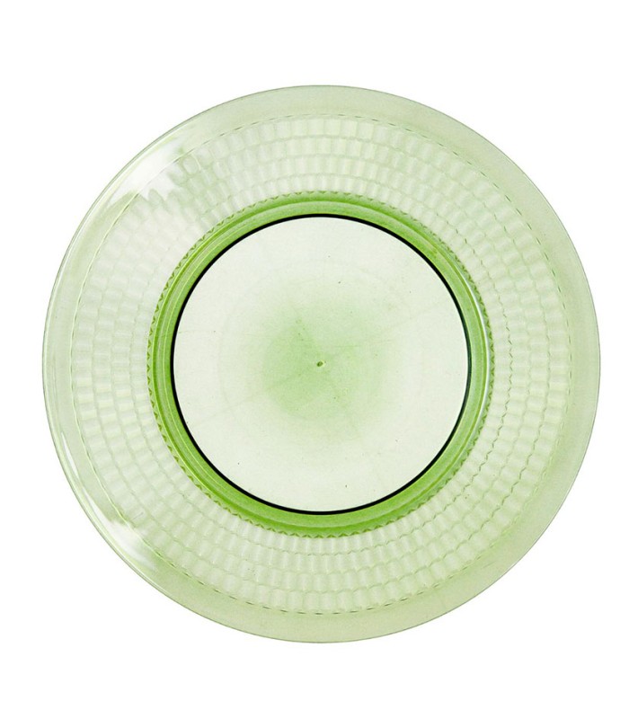 JGO.VIBA PS QD. PLATO LLANO 27 CM. VERDE