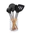 JGO.5 UTILES COCINA MADERA BAOBAB+BASE