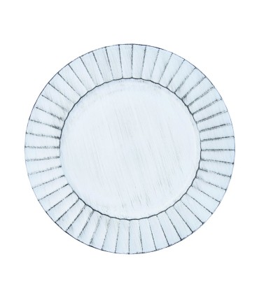 BAJO PLATO 33CM.ANTIQUE BLANC HABITAT QD