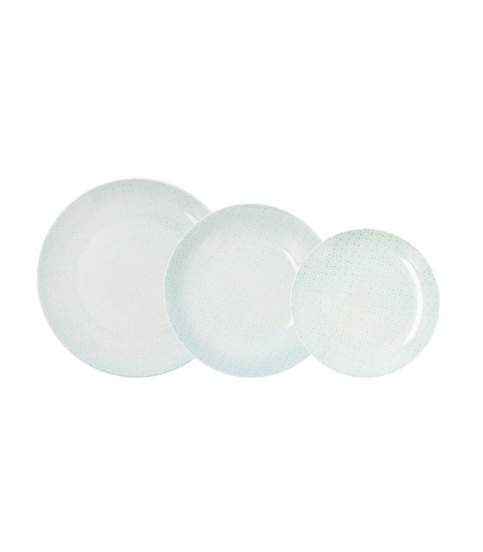 VAJILLA PORCELANA INFINIT BID 18 PZS.ARC