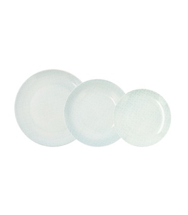 VAJILLA PORCELANA INFINIT BID 18 PZS.ARC