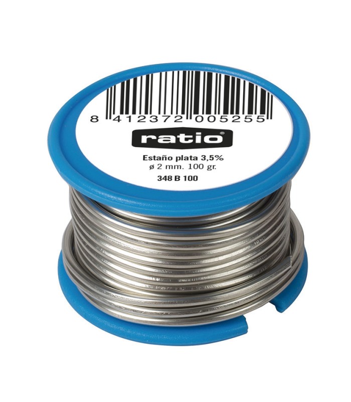 ESTAÑO PLATA 3,5% 2MM.100GR