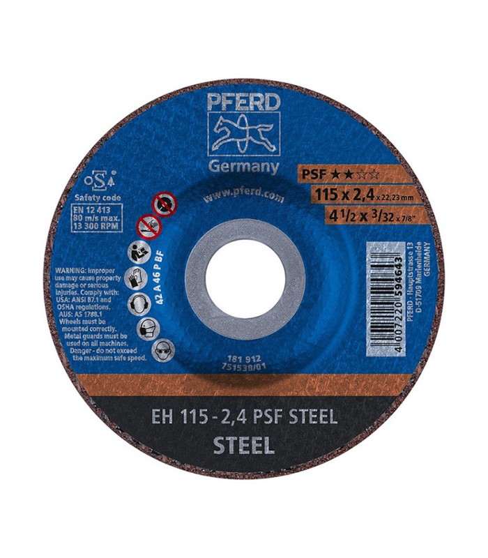 DISCO C.ACERO EH 115-2,4 A46 P PSF