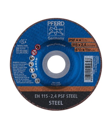 DISCO C.ACERO EH 115-2,4 A46 P PSF