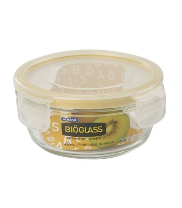 FIAMBRERA HERMET. BIOGLASS 420ML 139MM