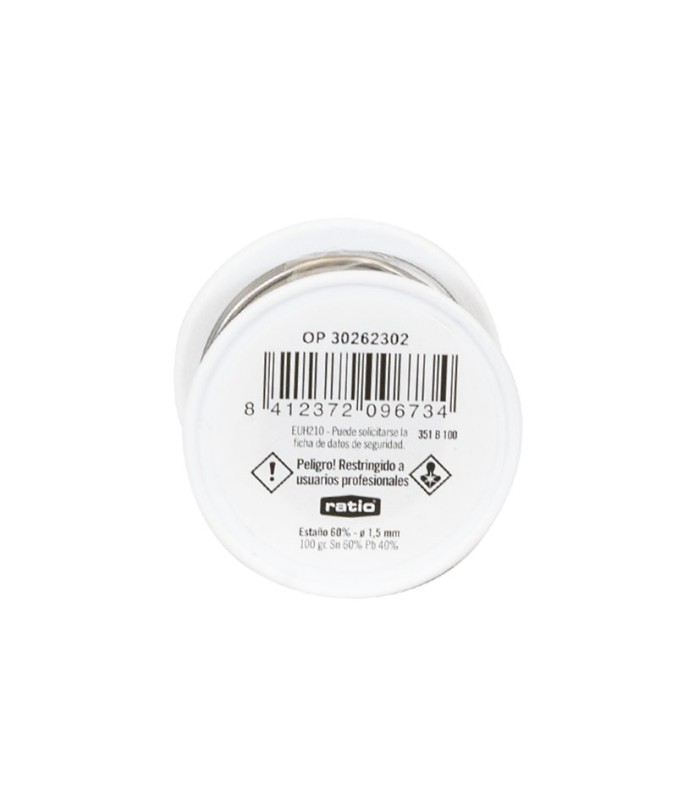 ESTAÑO 60% 1,5MM.100GR