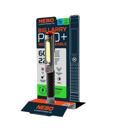 EXPO: BASE(1)+LINTERNA 600/220LM (6UN)