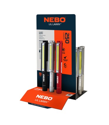 EXPOSITOR: BASE(1)+LINTERNA 250LM(18UN)