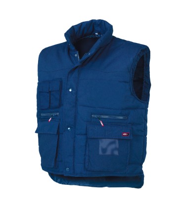 CHALECO MULTIBOLSILLOS AZUL MAR. T/XL