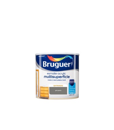 ESM ACRYL MULT BRUG SAT GRIS PERLA 250ML