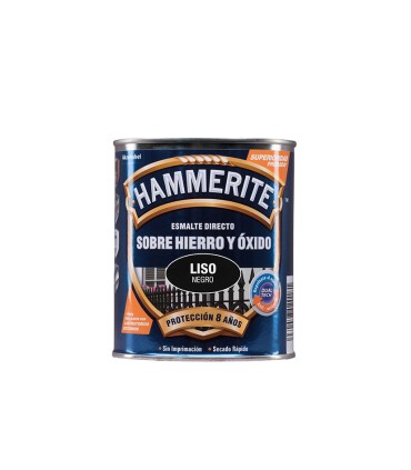 HAMMERITE ESM. LISO BTE NEGRO 250ML