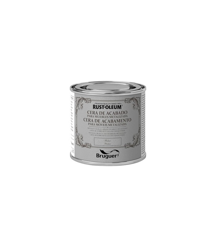 RUSTOL. CHALKY CERA MUEBLES PLATA 125
