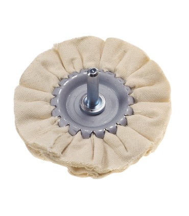 DISCO DE TELA Ø80MM.CON VASTAGO 6MM.