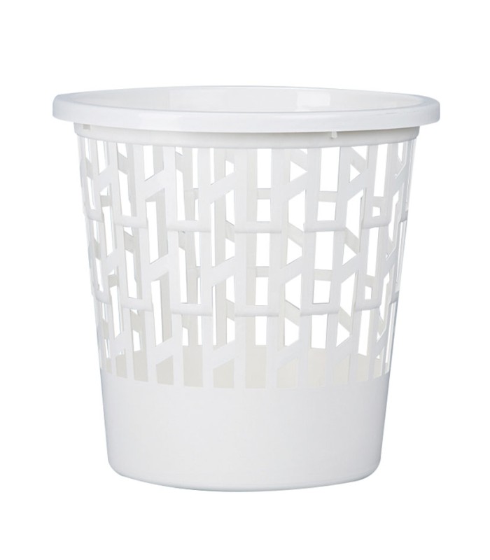 PAPELERA COLOR BLANCO