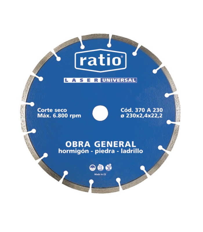 DISCO SEGMEN.UNIVERS.115 MM.RATIO