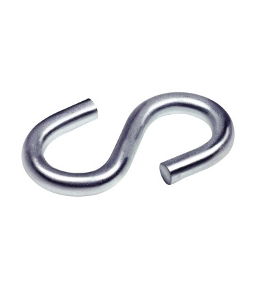 GANCHO "S" HºCINCADO 6,0X60 100 PZA