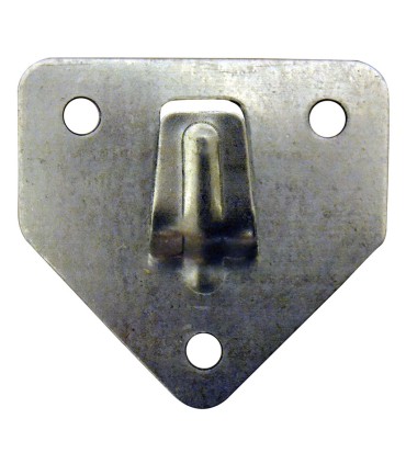 PLACA COLGADOR EXTINTOR ZINCADO 70X60MM