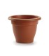 MACETA PLÁSTICO Ø 20 CM.TERRACOTA.
