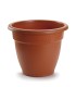 MACETA PLÁSTICO Ø 35 CM.TERRACOTA.